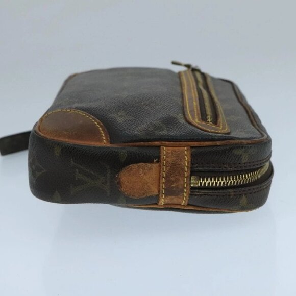 LOUIS VUITTON Monogram Marly Dragonne GM Clutch Bag M51825 LV Auth 101783 - Picture 6 of 16